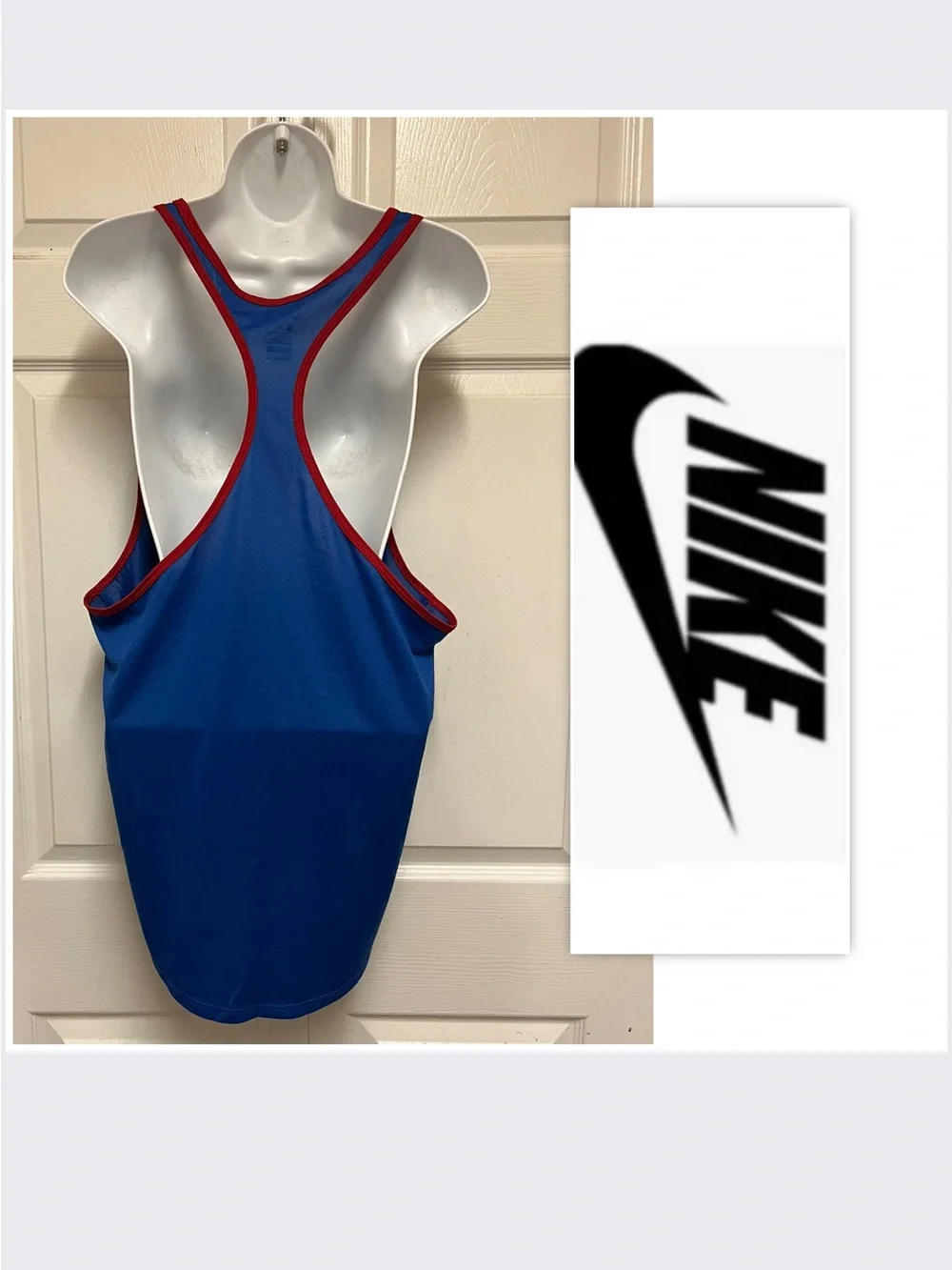 Nike Royal Atlanta Braves Script City Connect Tank Top